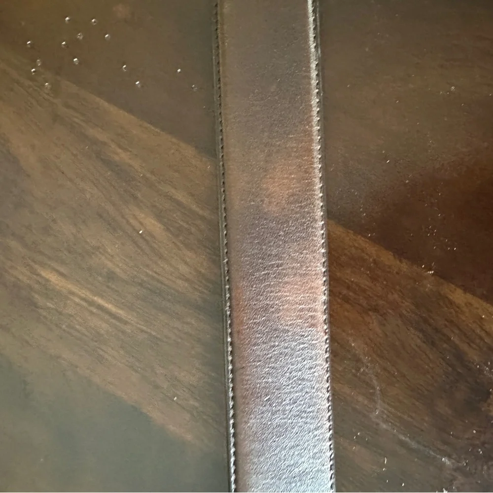 Cole Haan reversible belt. Size 42 silver buckle. Brown & dark brown